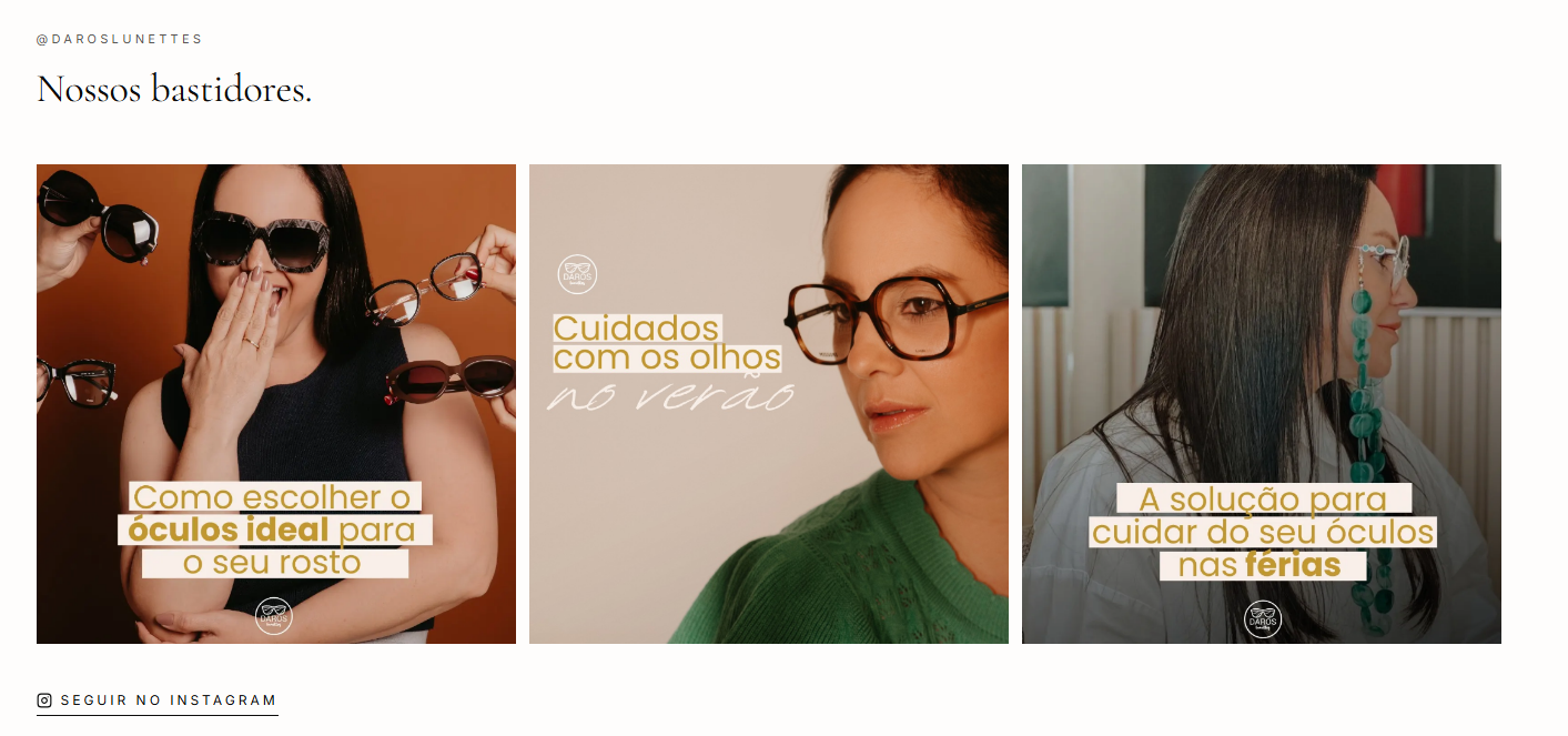 Bastidores do Instagram integrados à home. — depois