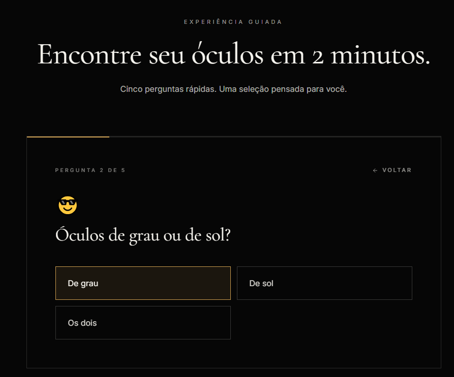 Perguntas do quiz com hierarquia clara. — depois